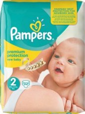 PAMPERS NEW BABY 3-6KG NR 2 PER 32