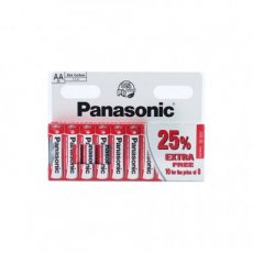 Batterijen AA Panasonic R06 per 10