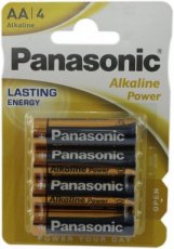 Batterijen AA Panasonic R06 per 4